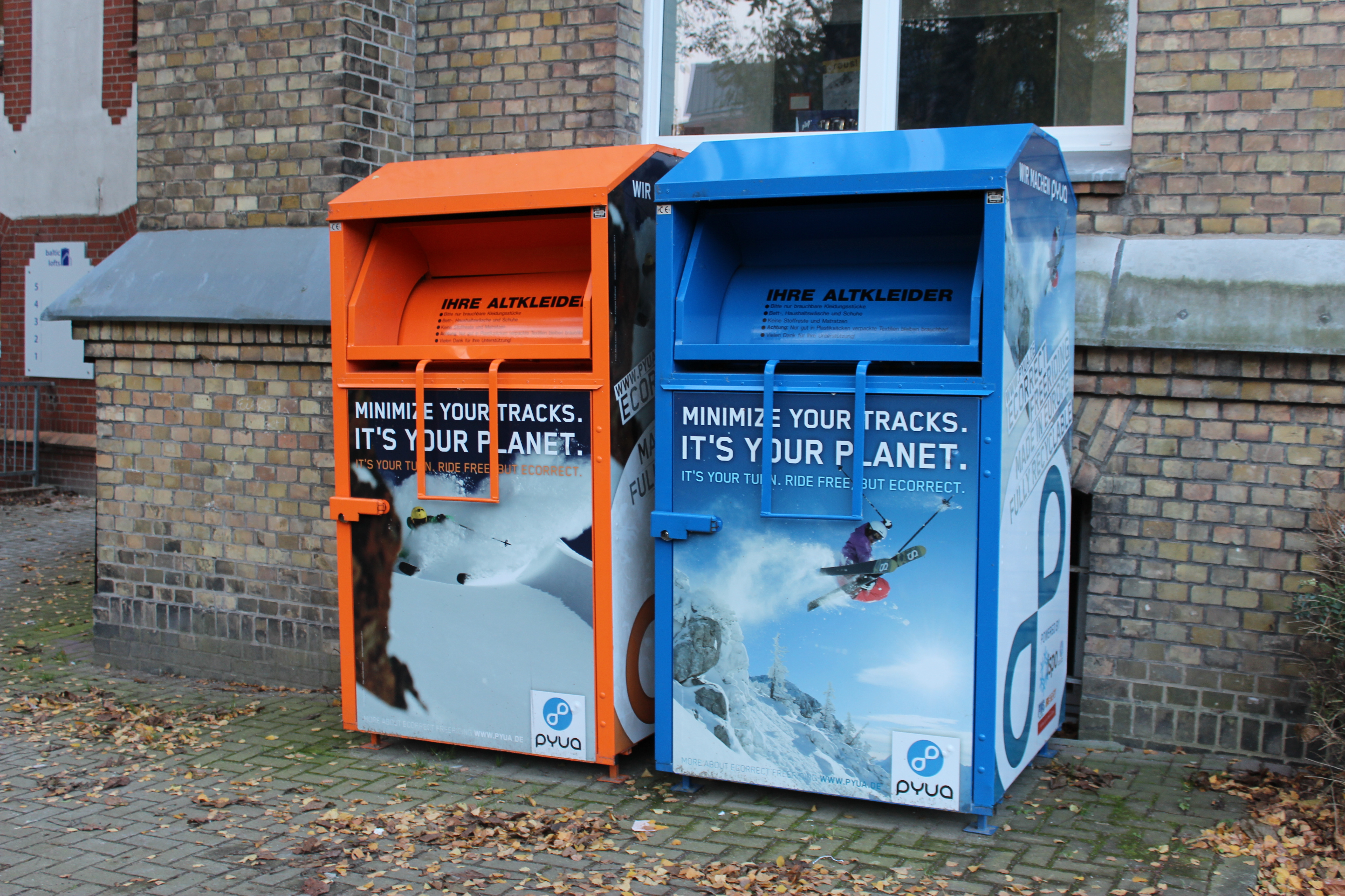 10-pyua_recycling_container - Recycling in der Outdoorbranche